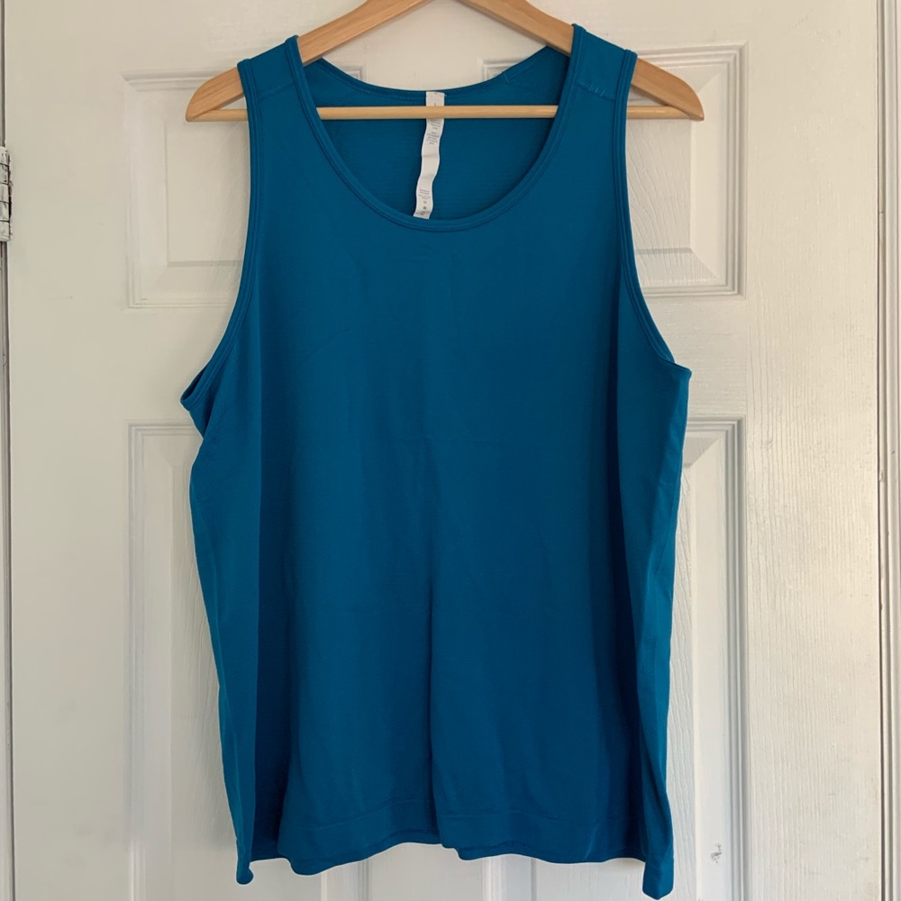 lululemon athletica Teal Blue Men’s Tank Top